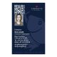 Carte de visite bleu, portrait, FR